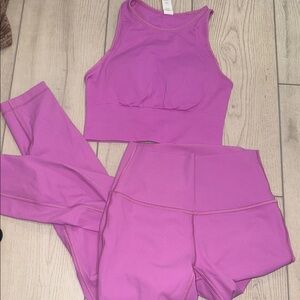 Lululemon Athletica Purple Sports Bra
